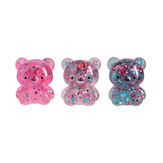 Treasure Box Squishy Bears, 3ct. by Creatology™